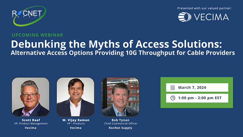Debunking the Myths of Access Solutions: Alternative Access Options Providing 10G Throughout for Cable Providers