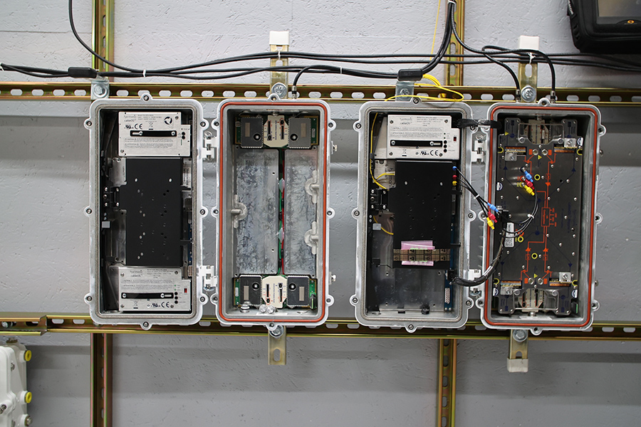 RocNet remote test labs are kept immaculately clean for full testing with detailed serialized reporting for clients.